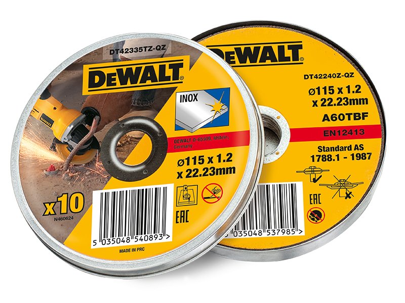 DEW DT42335TZ INOX METAL/STAINLESS CUTTI