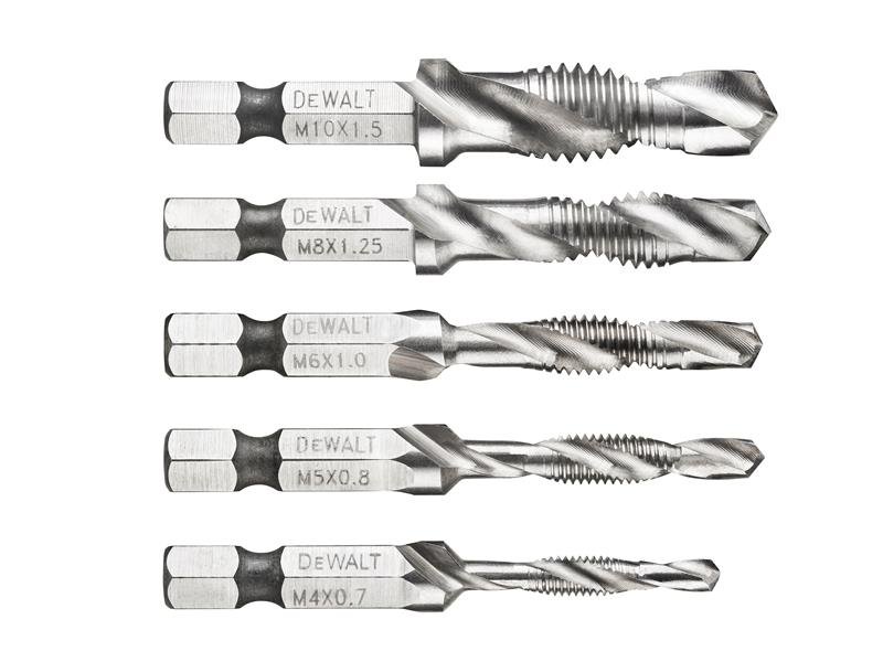 DEW DT50060 IMPACT READY DRILL TAP SET,