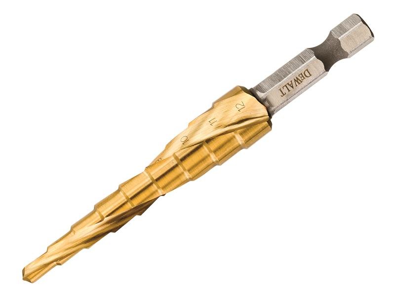 DEW EXTREME STEP DRILL BIT 6-12MM
