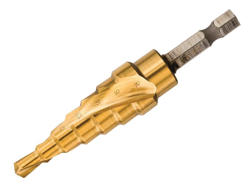 DEW EXTREME STEP DRILL BIT 8-18MM