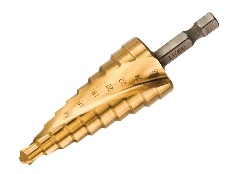 DEW EXTREME STEP DRILL BIT 14-25MM