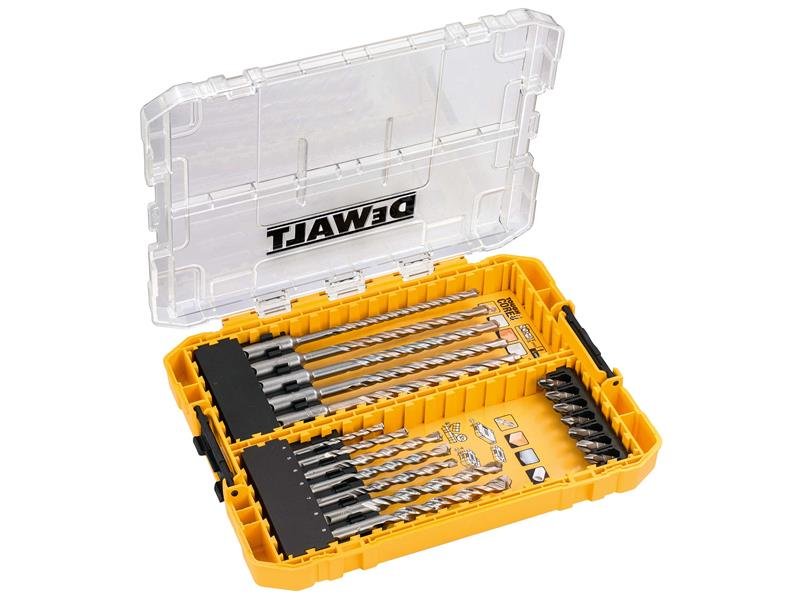 DEW DT70754 MIXED DRILL & BIT SET, 19 PI