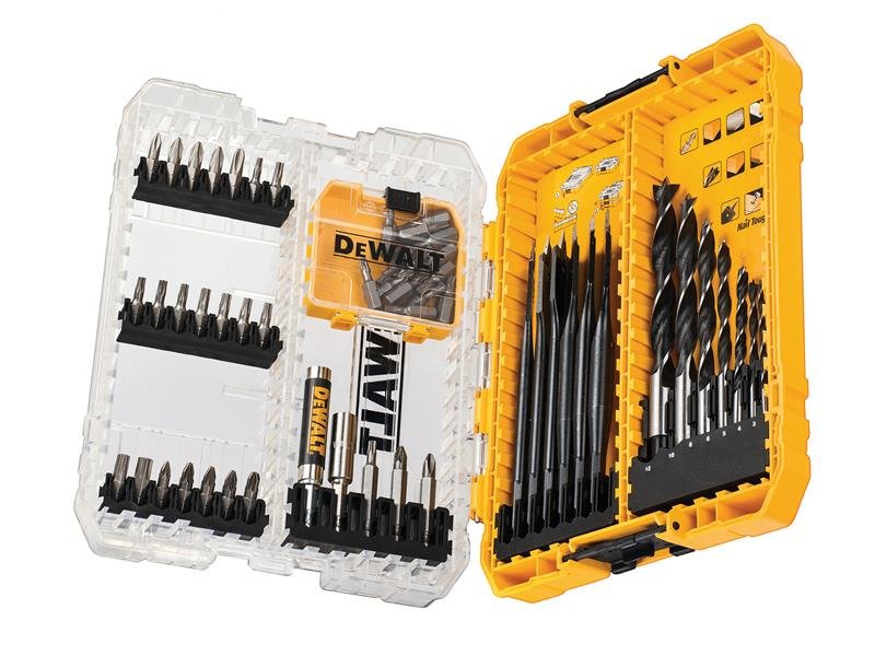 DEW DT70758 MIXED DRILL & BIT SET, 57 PI