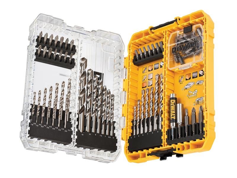 DEW DT70761 MIXED DRILL & BIT SET, 72 PI