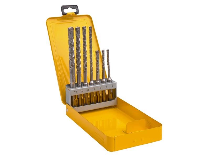 DEW ELITE SERIES CARBIDE SDS+ 7PC DRILL