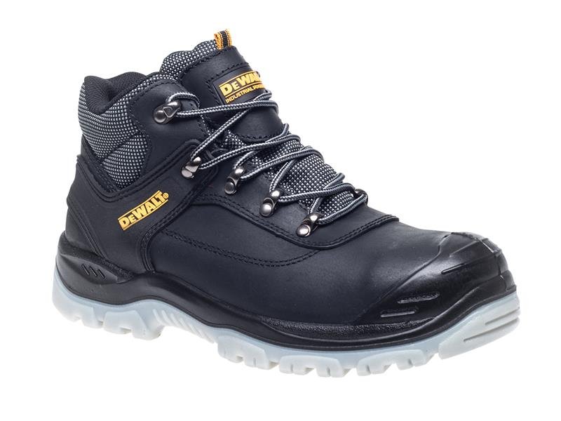 DEW LASER SAFETY HIKER BOOTS BLACK UK 6