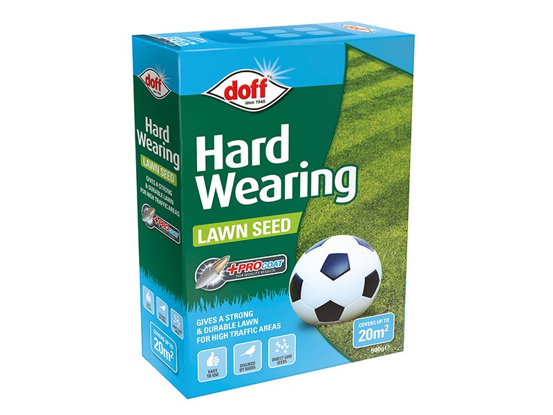DOF HARDWEARING LAWN SEED 500G