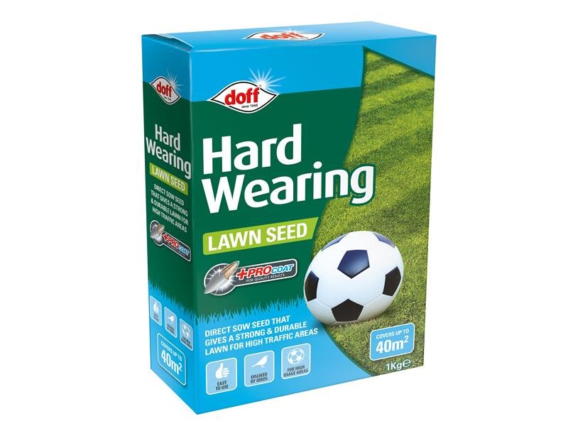 DOF HARDWEARING LAWN SEED + PROCOAT 1KG