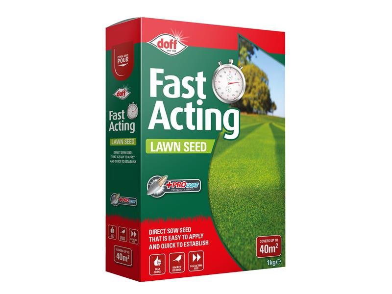 DOF FAST GROWING LAWN SEED + PROCOAT 1KG