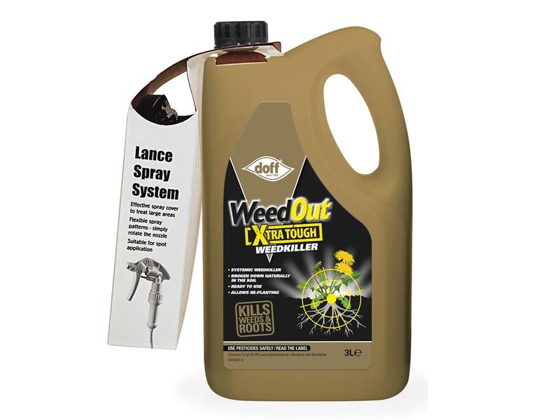 DOF WEEDOUT XTRA TOUGH WEEDKILLER RTU 3