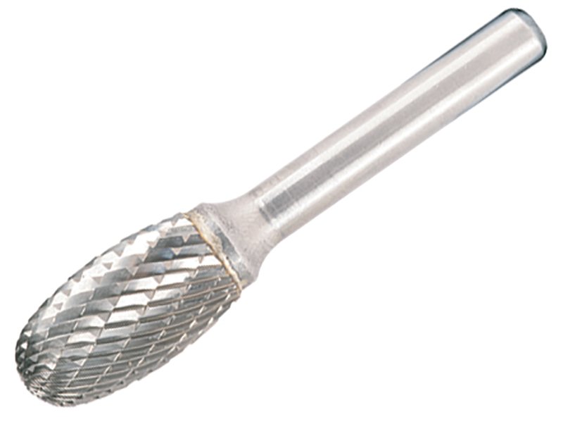 DOR SOLID CARBIDE BRIGHT ROTARY BURR OVA