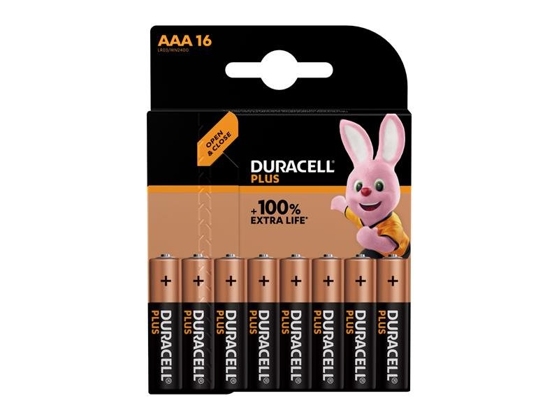 DUR AAA CELL +100% PLUS POWER BATTERIES