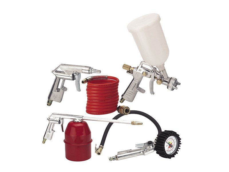 EIN AIR TOOL SET, 5 PIECE
