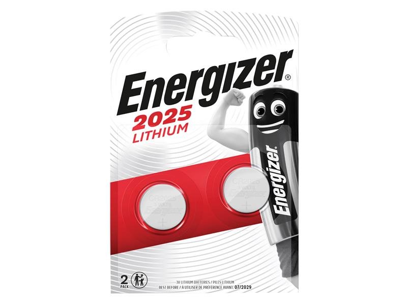 ENG CR2025 COIN LITHIUM BATTERY (PACK 2)