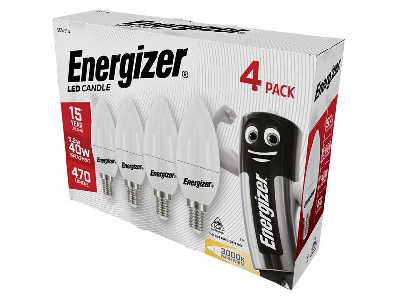 ENG LED SES (E14) OPAL CANDLE NON-DIMMAB