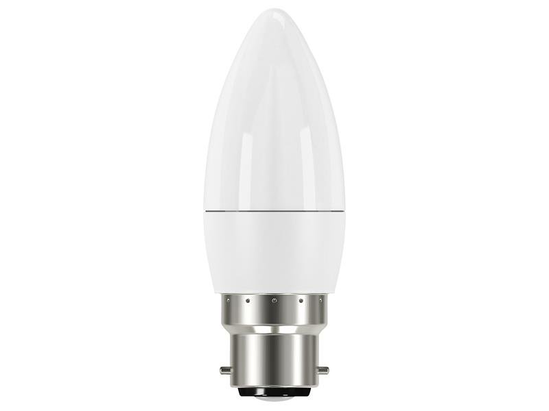 ENG LED BC (B22) OPAL CANDLE NON-DIMMABL