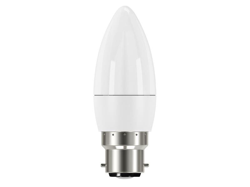 ENG LED BC (B22) OPAL CANDLE NON-DIMMABL