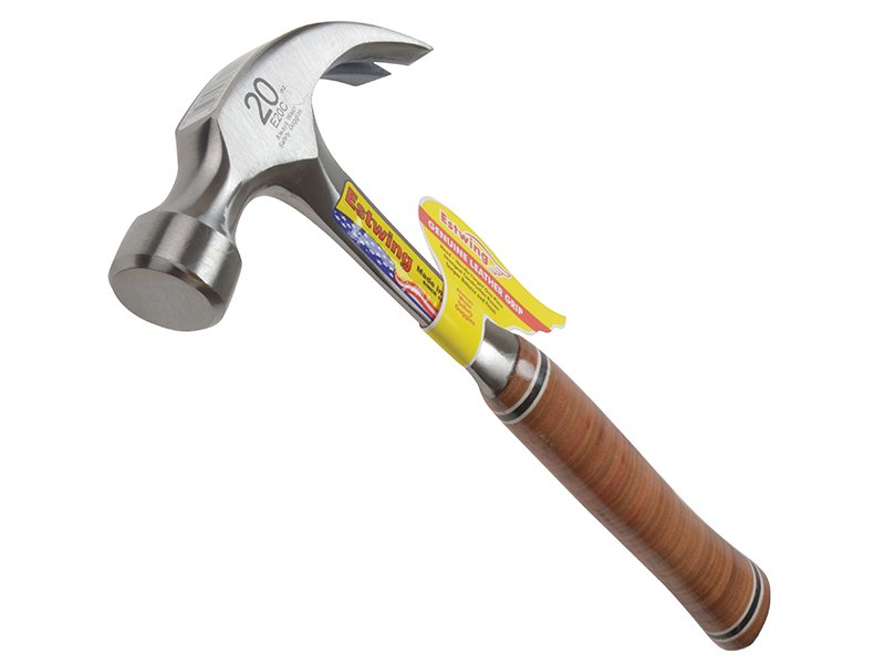 EST E20C CURVED CLAW HAMMER - LEATHER GR