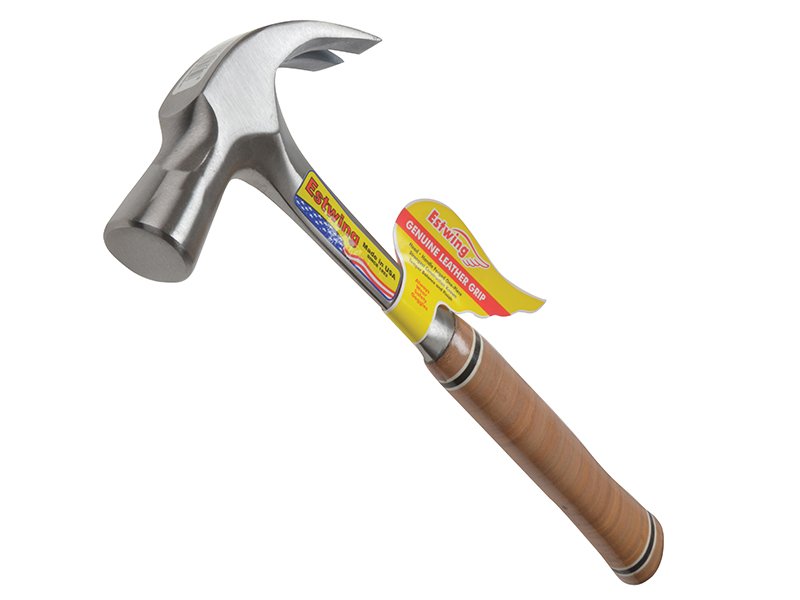 EST E24C CURVED CLAW HAMMER - LEATHER GR