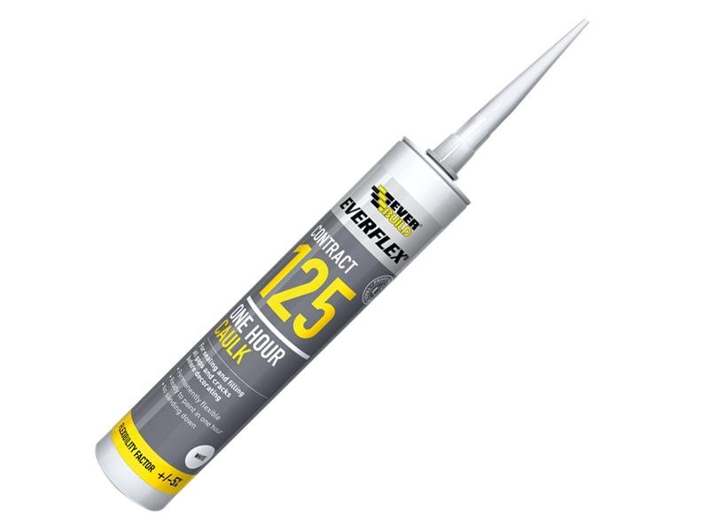 EVB ONE HOUR CAULK 125 BROWN 300ML