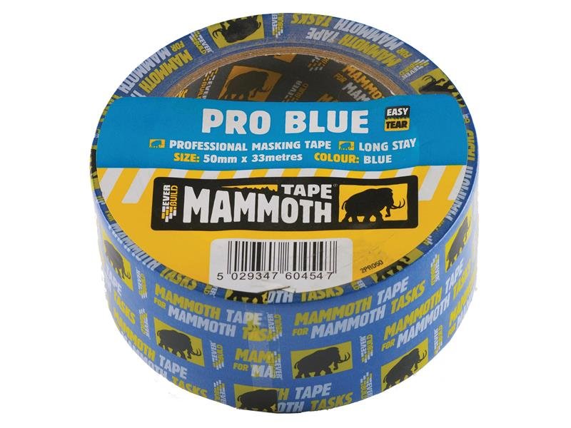 EVB PRO BLUE MASKING TAPE 50MM X 33M
