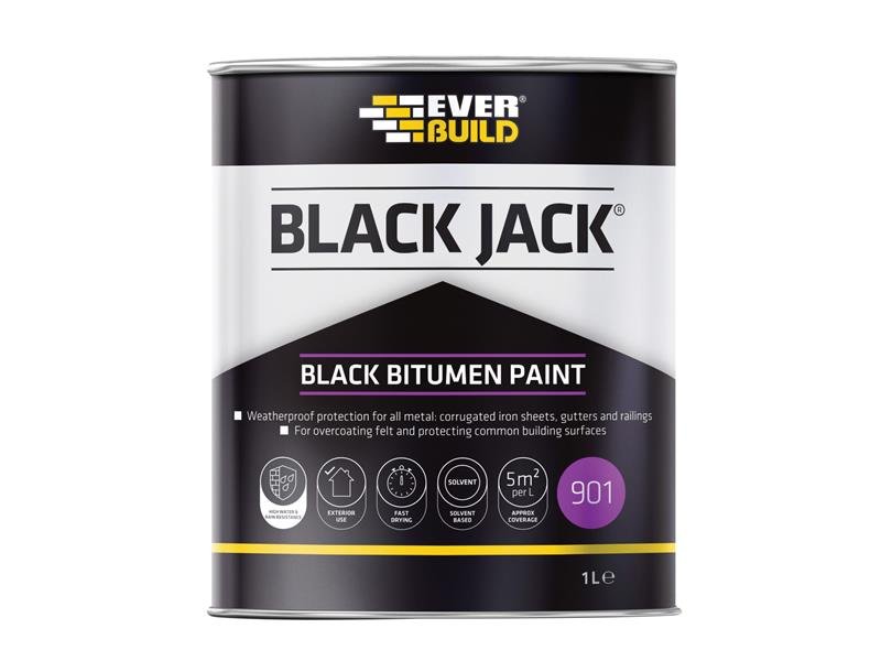 EVB BLACK JACKÂ® 901 BLACK BITUMEN PAINT