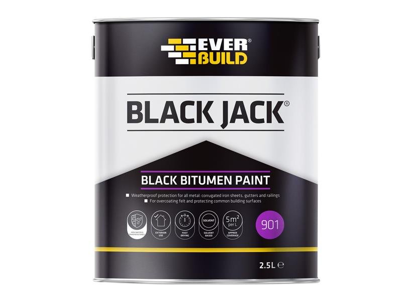 EVB BLACK JACKÂ® 901 BLACK BITUMEN PAINT