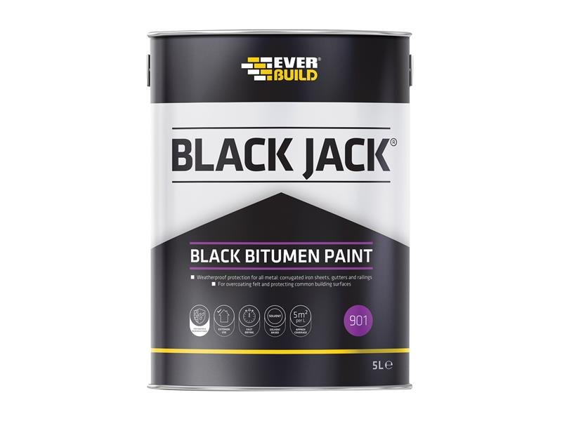 EVB BLACK JACKÂ® 901 BLACK BITUMEN PAINT