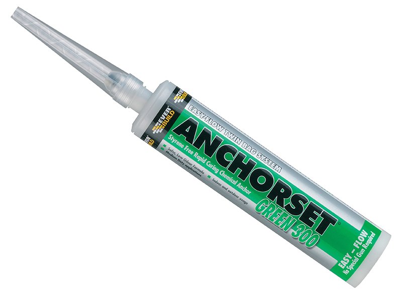 EVB GREEN 300 ANCHORSET CHEMICAL ANCHOR
