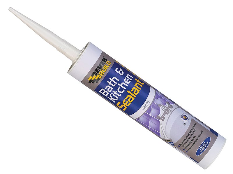 EVB BATH & KITCHEN SEALANT WHITE 290ML