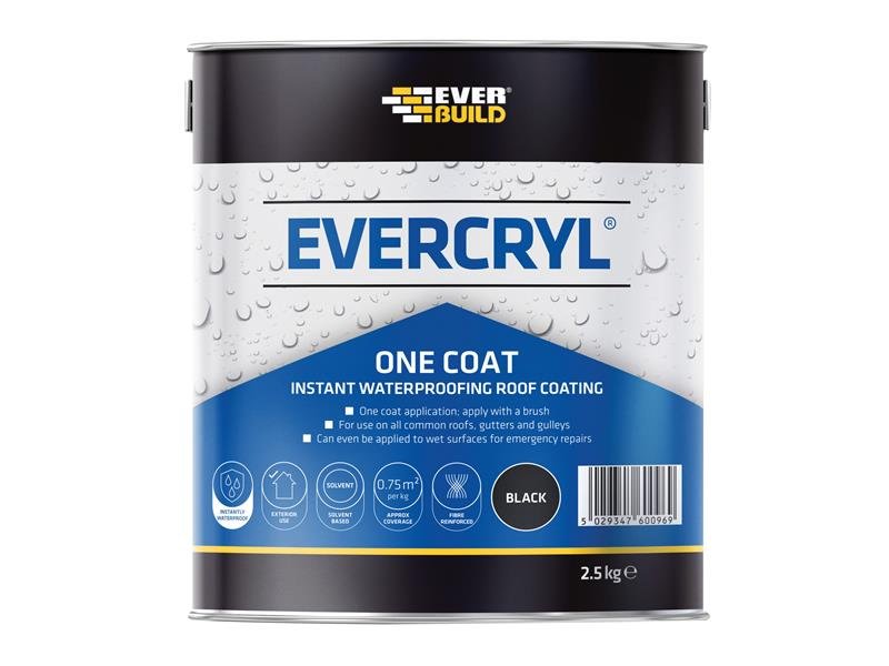 EVB EVERCRYLÂ® ONE COAT BLACK 2.5KG