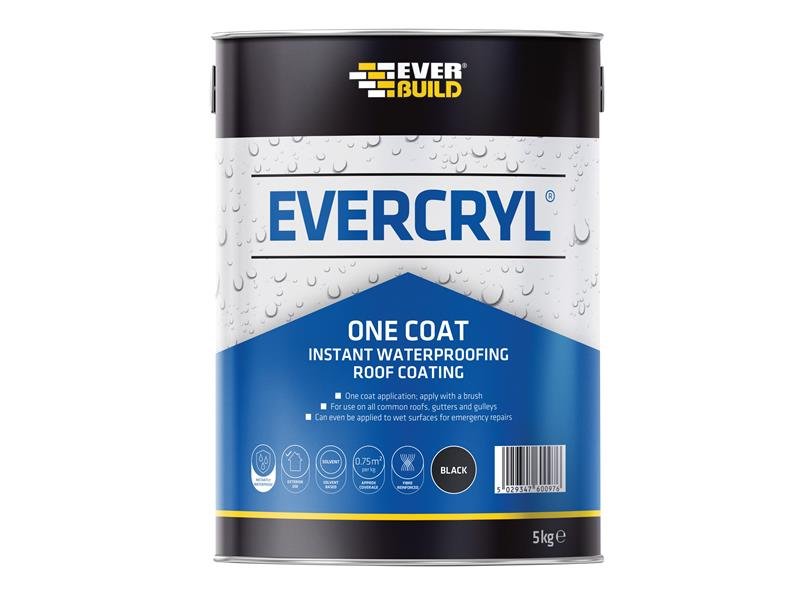 EVB EVERCRYLÂ® ONE COAT BLACK 5KG
