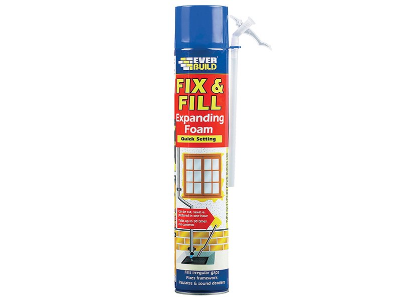 EVB FIX & FILL EXPANDING FOAM FILLER 750