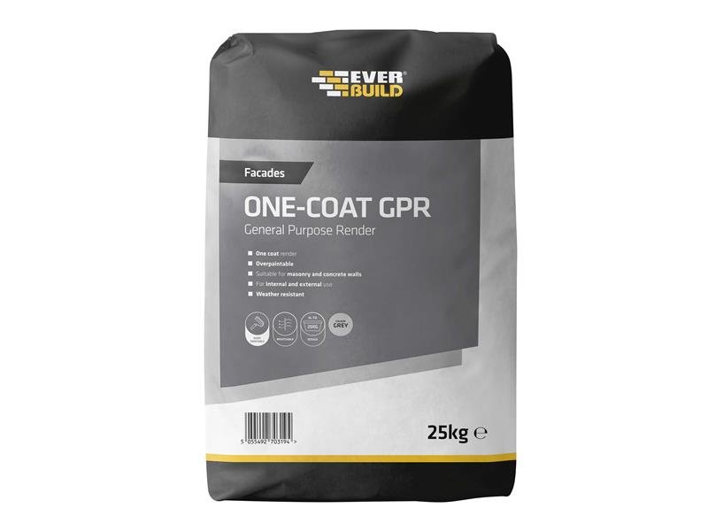EVB ONE-COAT GENERAL PURPOSE RENDER GREY