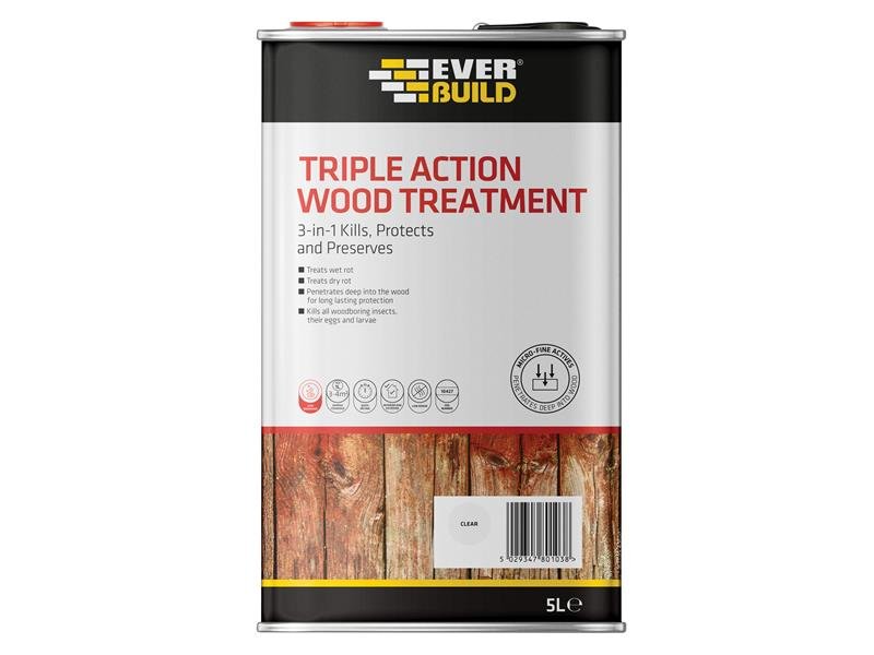 EVB TRIPLE ACTION WOOD TREATMENT 1 LITRE