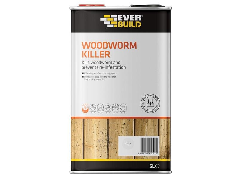 EVB WOODWORM KILLER 5 LITRE