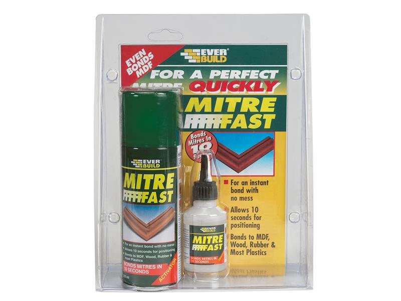 EVB MITRE FAST BONDING KIT (PLASTIC PACK