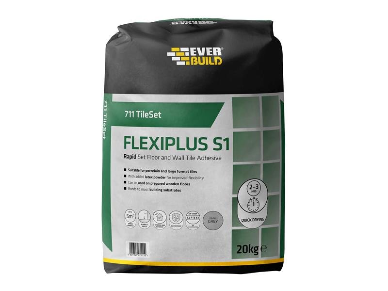 EVB 711 TILESET FLEXIPLUS TILE ADHESIVE