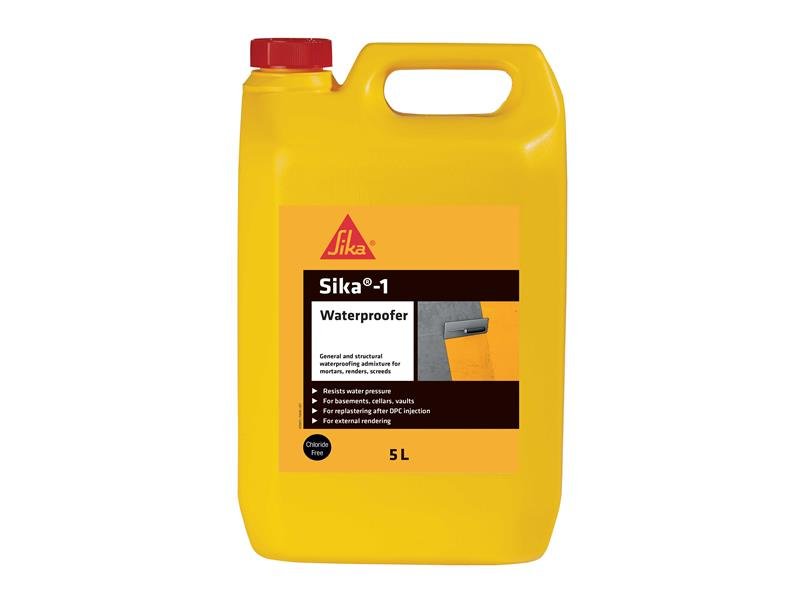 EVB SIKA-1 WATERPROOFER 5 LITRE