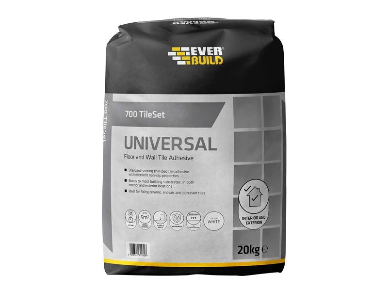 EVB 700 TILESET UNIVERSAL GREY 20KG
