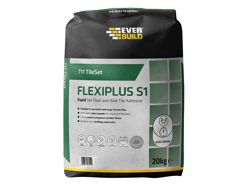 EVB 711 TILESET FLEXIPLUS TILE ADHESIVE