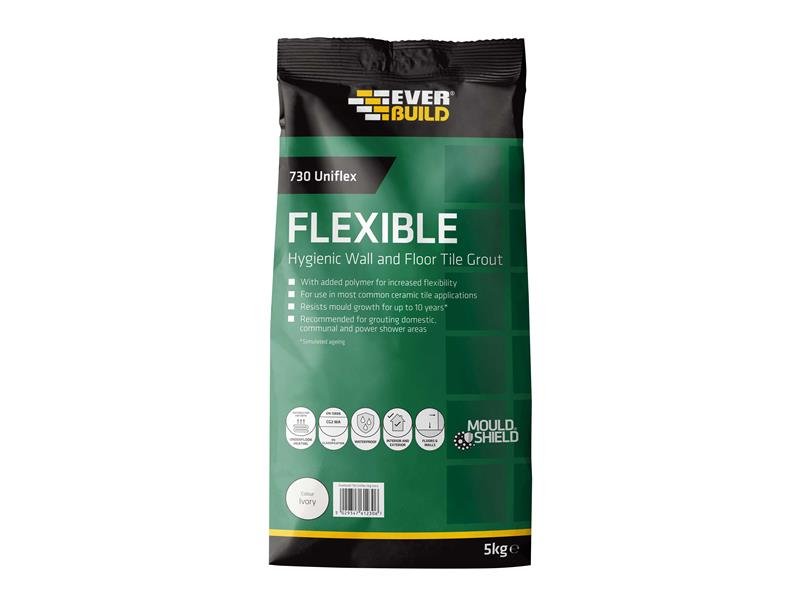 EVB 730 UNIFLEX HYGIENIC TILE GROUT IVOR