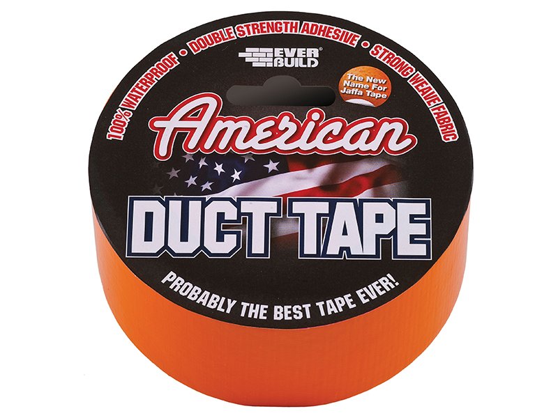 EVB AMERICAN DUCT TAPE 50MM X 25M ORANGE