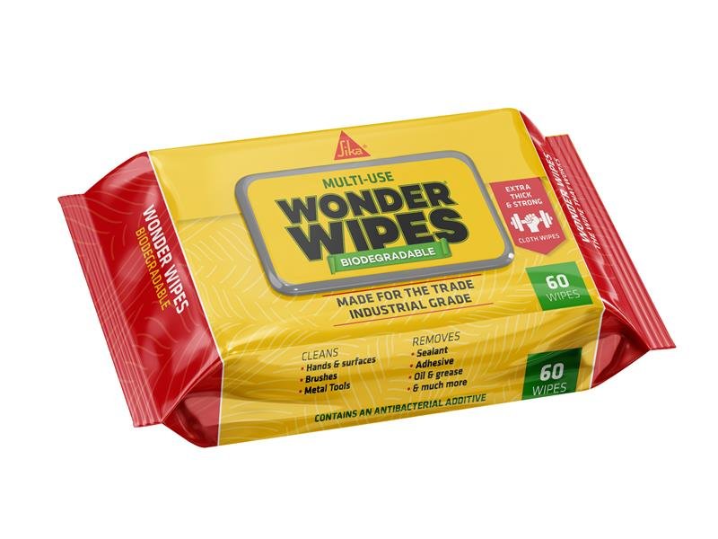 EVB WONDER WIPES BIODEGRADABLE (60)