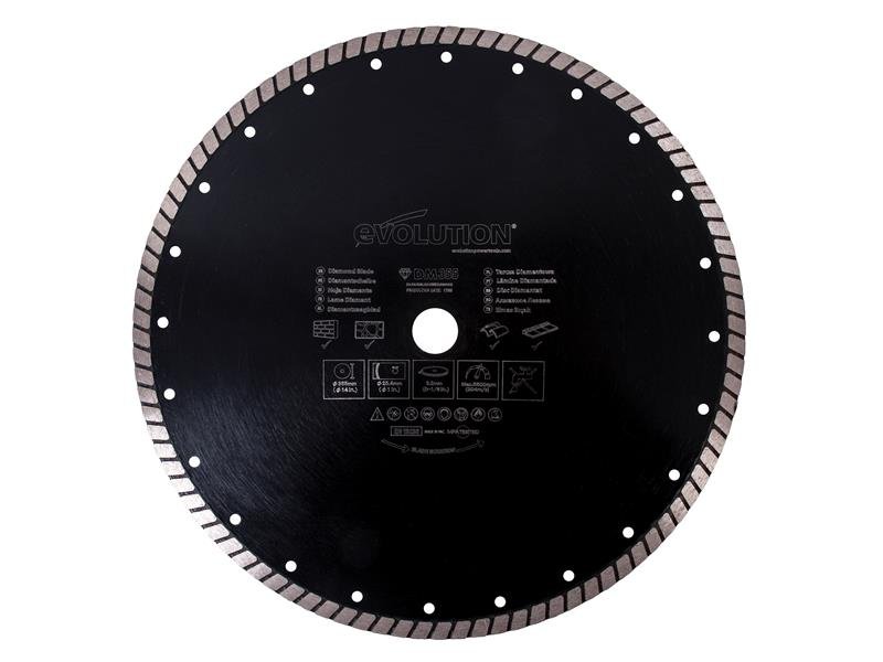 EVL RAGEÂ® DIAMOND BLADE, SEGMENTED RIM
