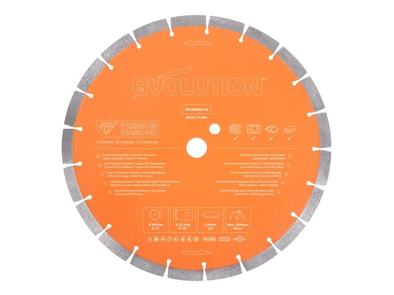 EVL PREMIUM DIAMOND DISC CUTTER BLADE 30