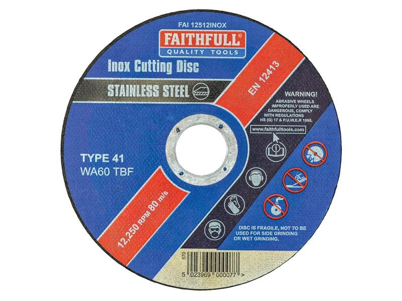 FAI INOX CUTTING DISC 115 X 1.2 X 22.23M
