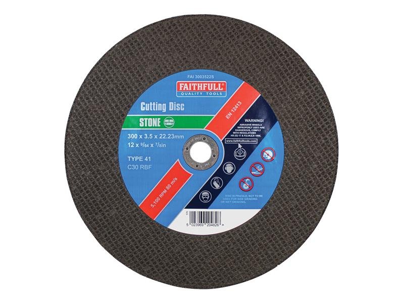 FAI STONE CUT OFF DISC 300 X 3.5 X 22.23