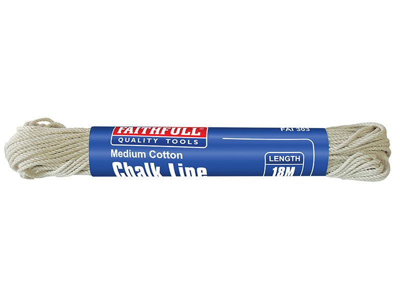 FAI 303 MEDIUM COTTON CHALK LINE 18M (BO