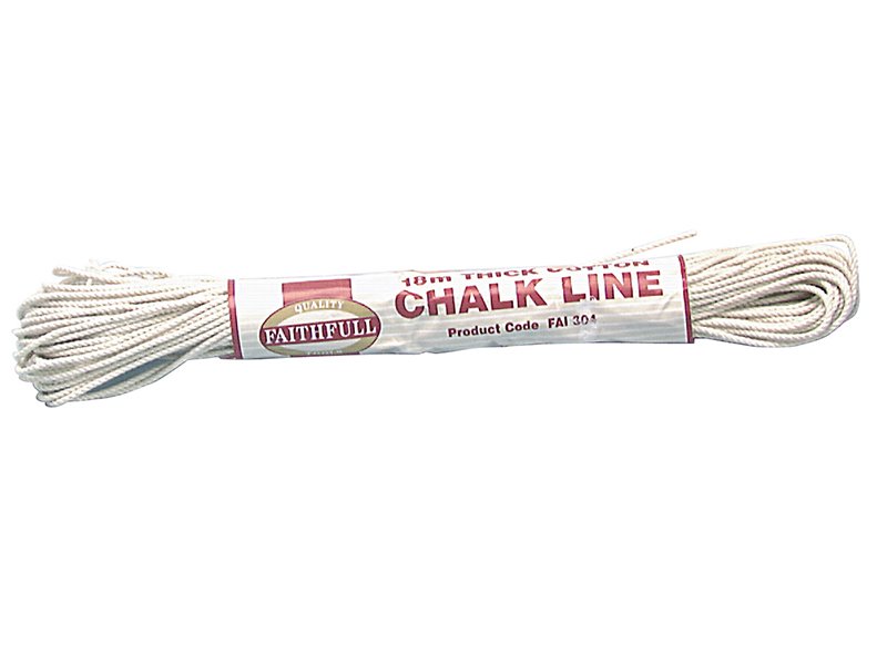 FAI 304 THICK COTTON CHALK LINE 18M (BOX